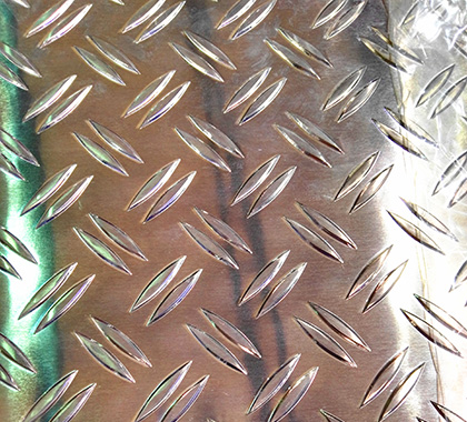 5086 Placa de chapa de lamina antiderrapante de aluminio